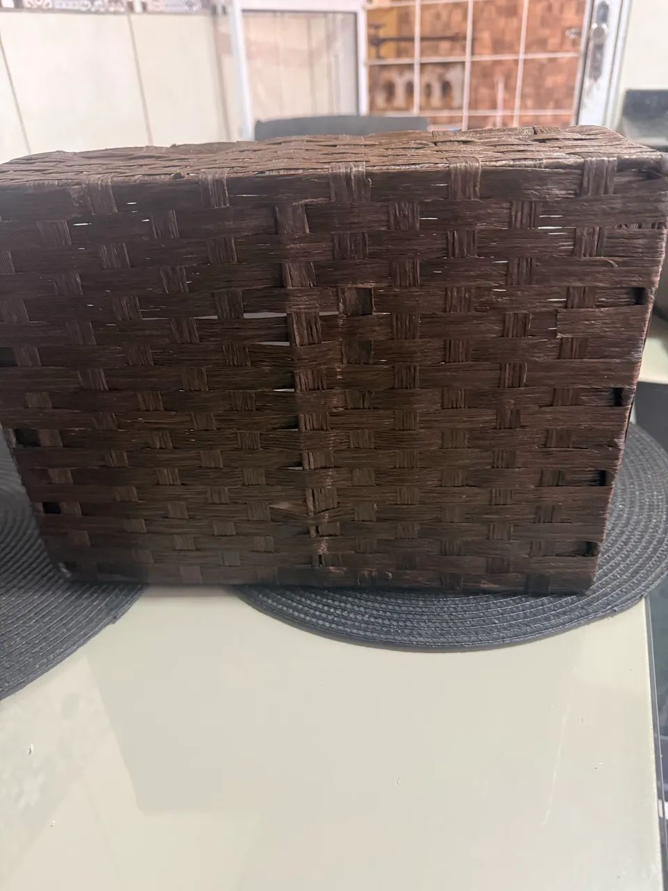 Cesta marrom  - Foto 2