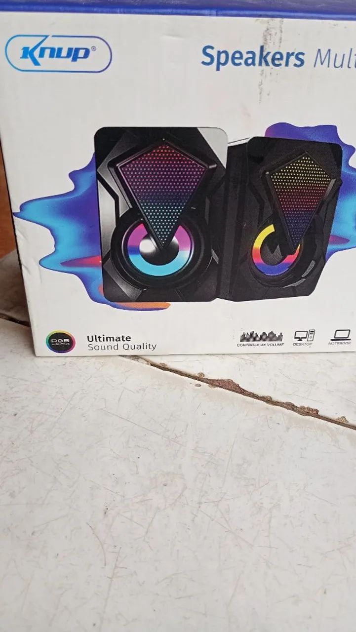 Speakers Multimidia 2.0 Canais