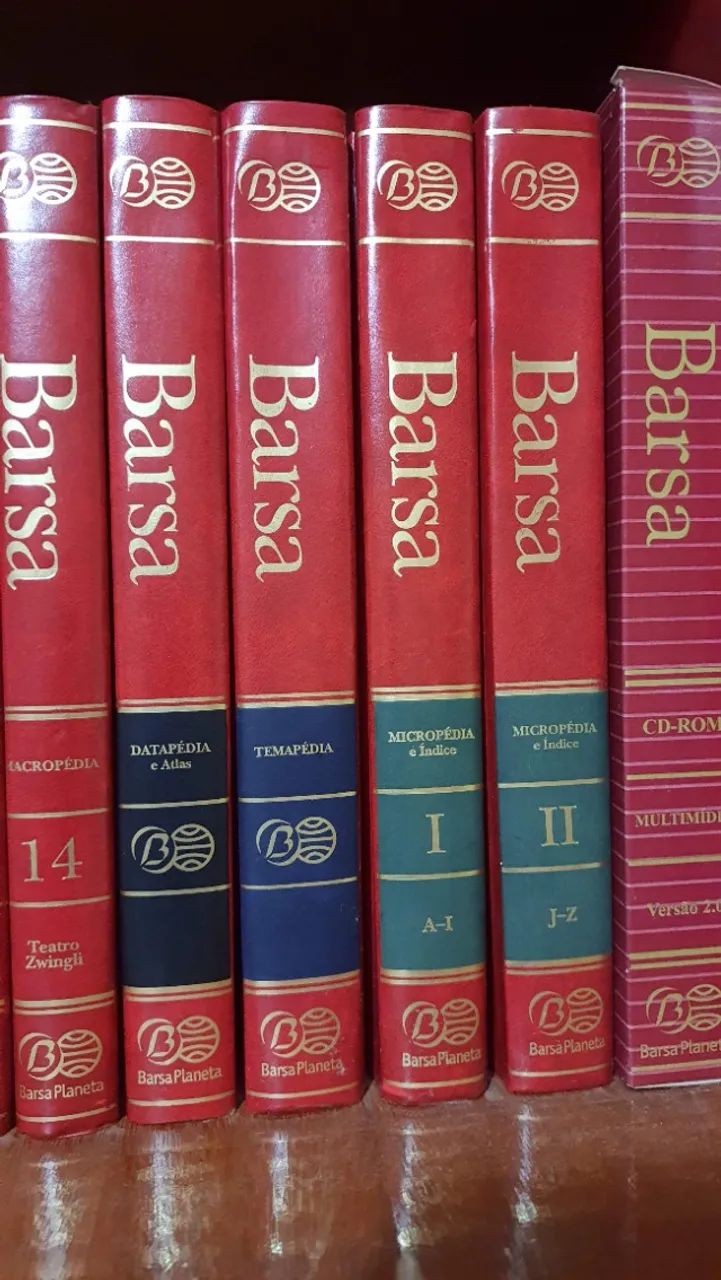 Enciclopédia Barsa Completa - 18 Volumes