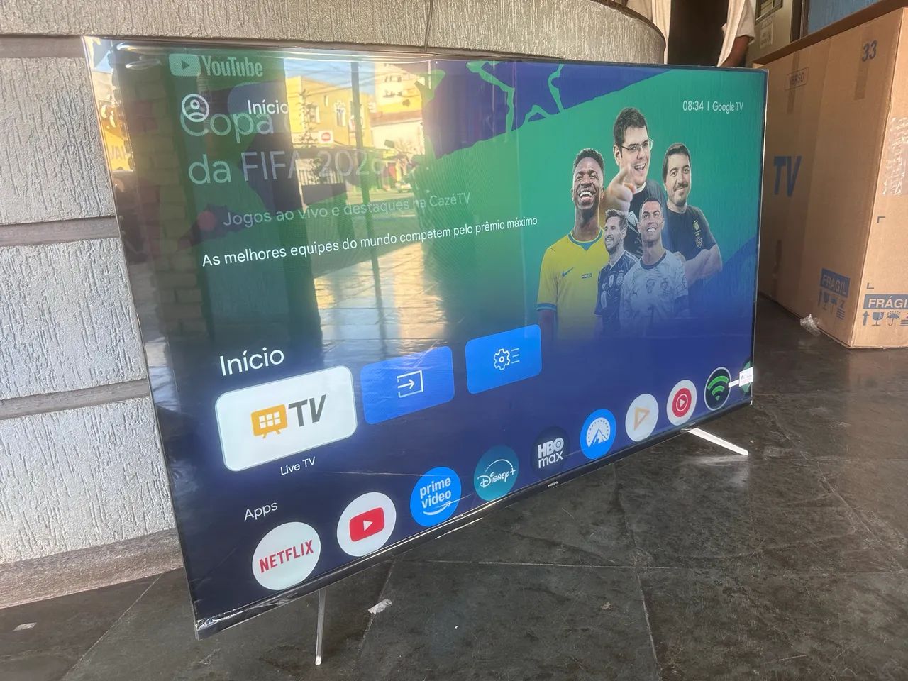 Smart TV Philips 58 POLEGADAS nova .4K COM GARANTIA