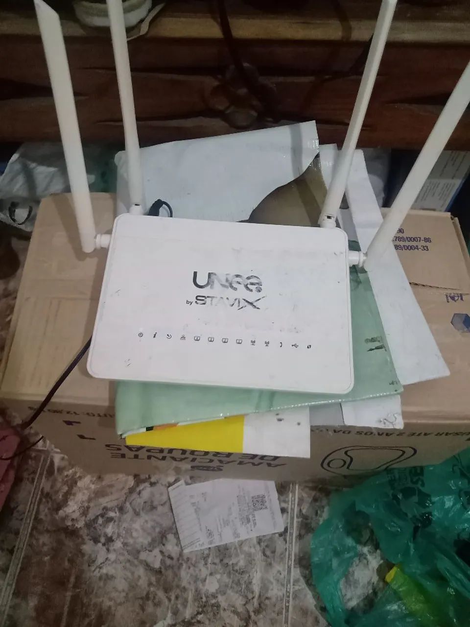 Roteador e telefone - Foto 2