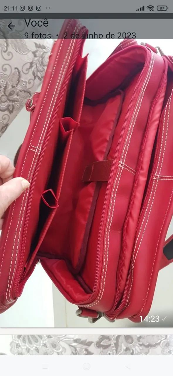 Maleta em couro - Foto 5