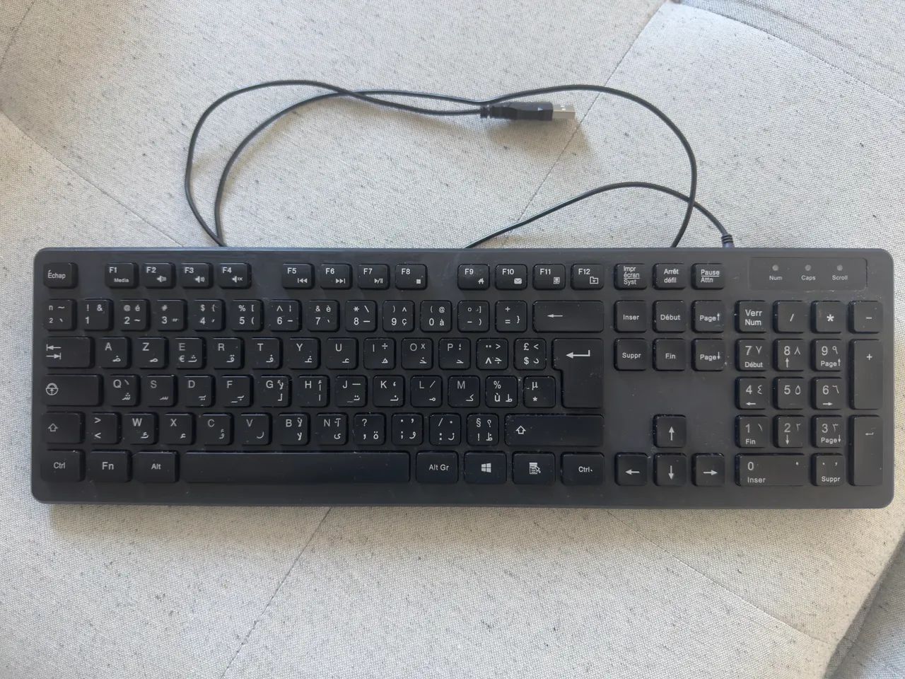 Teclado Azerty