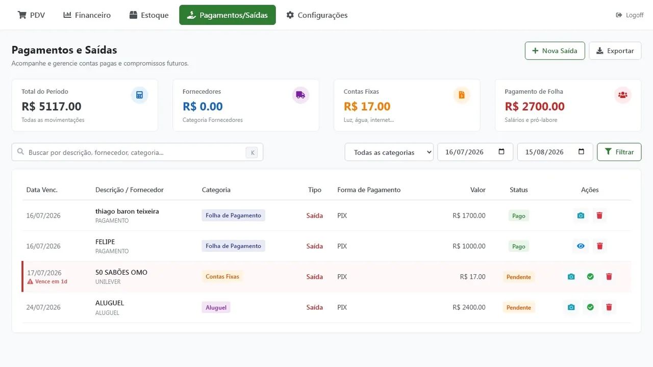 Sistema de loja - PDV, Estoque, financeiro etc. - Foto 2