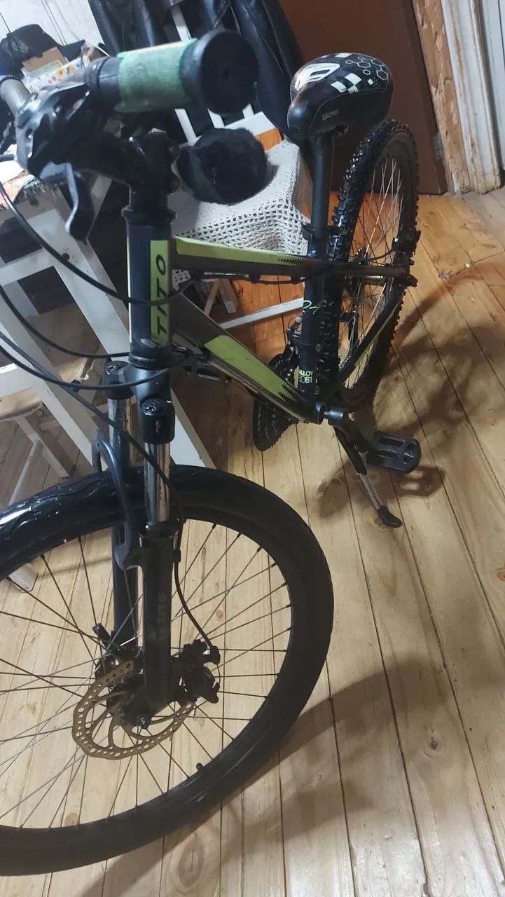 Bicicleta tito aro 24 quadro de alumínio  - Foto 5