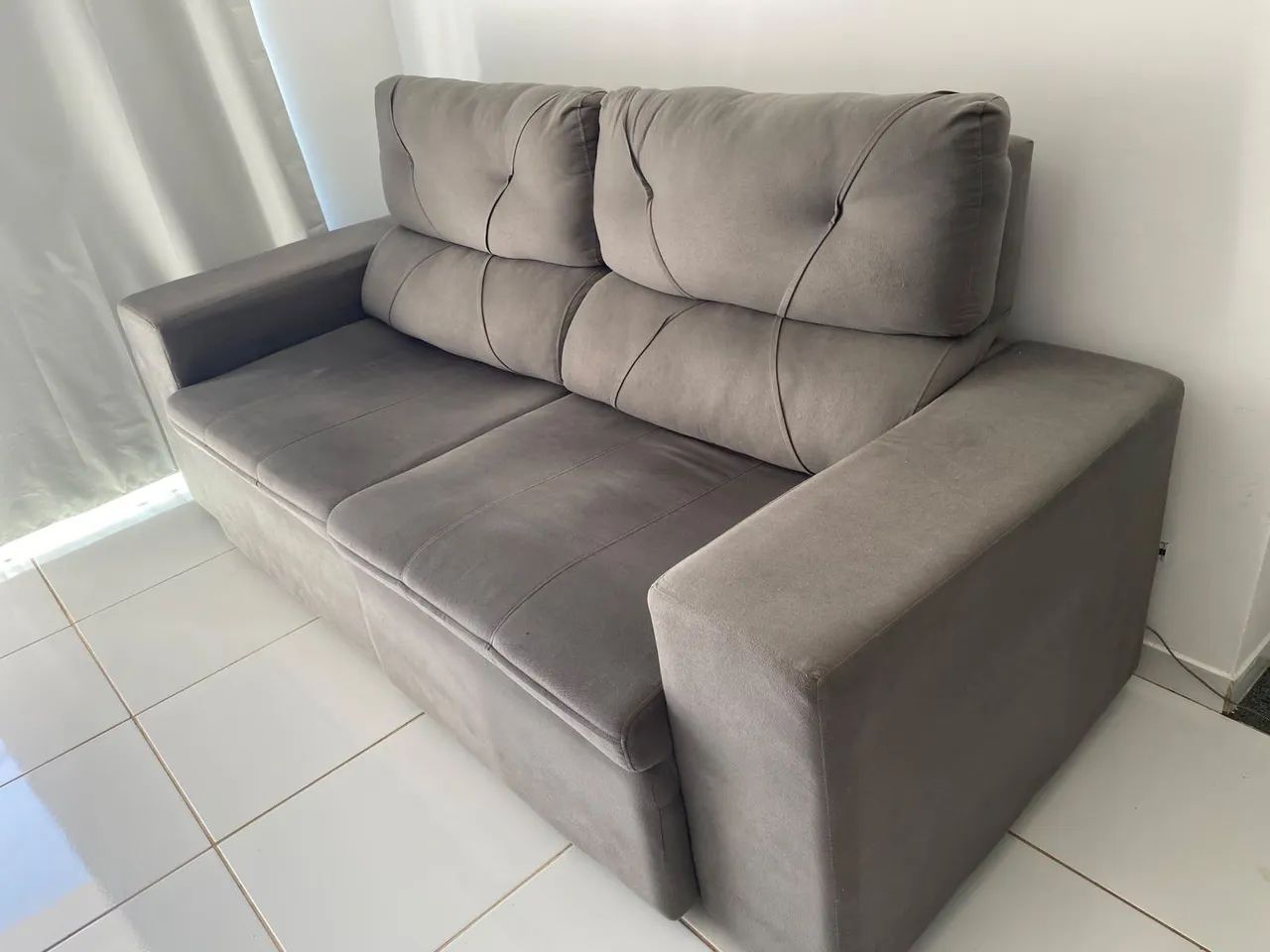 Sofá cama 2 lugares - Foto 2