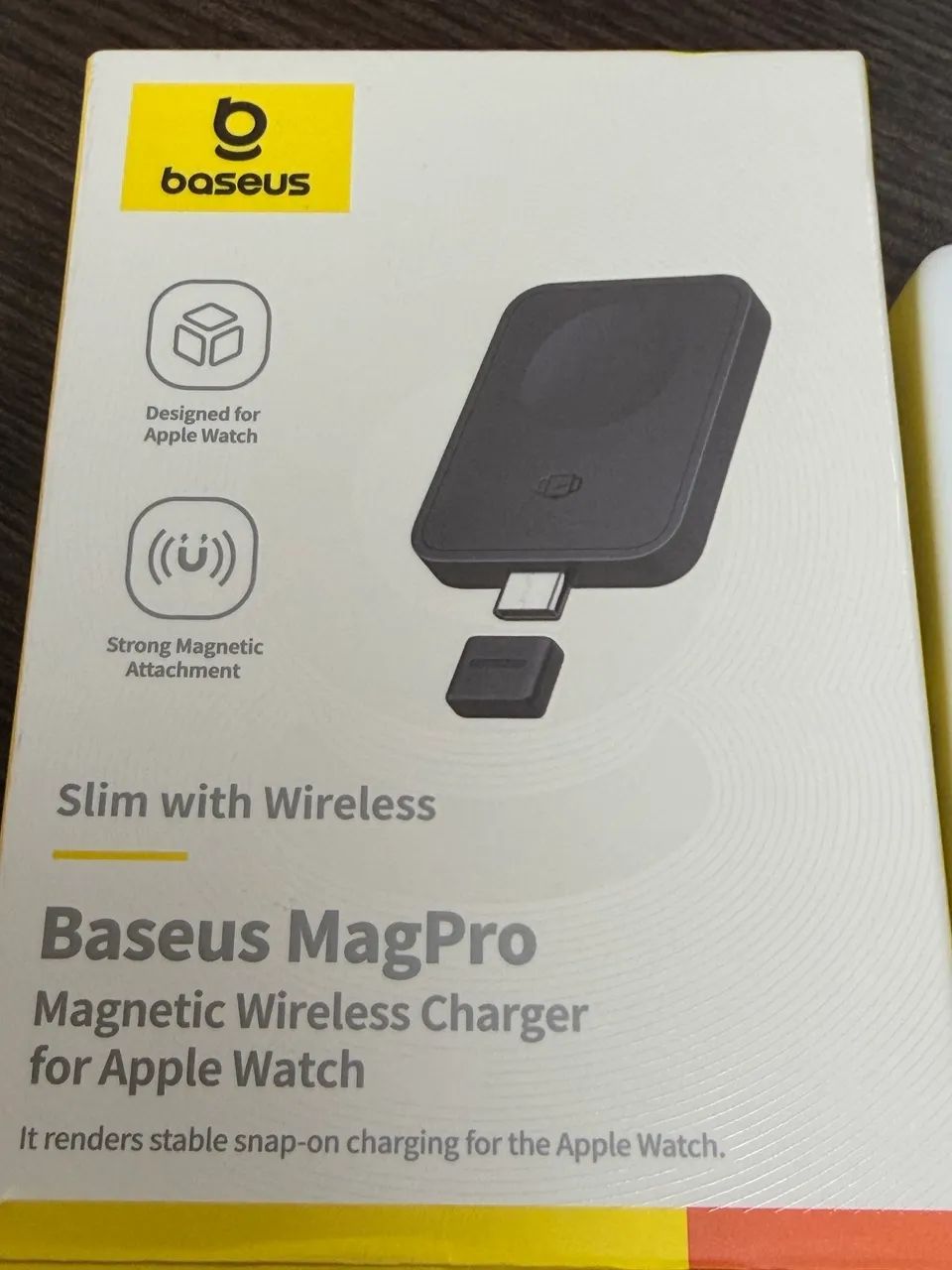 BASEUS APPLE WATCH MAGNETIC CARREGADOR - Foto 2