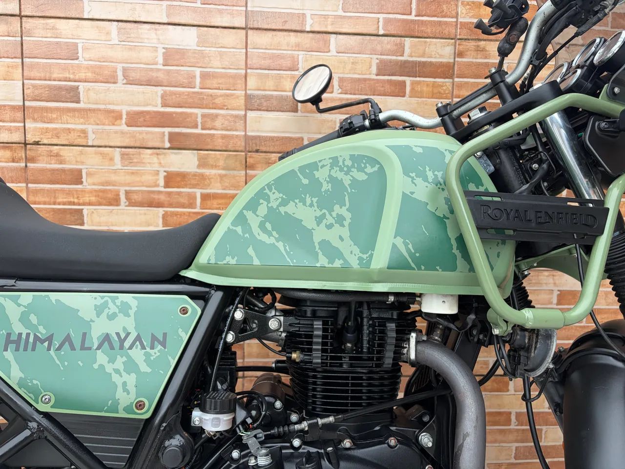Moto Himalayan 411 2022 com 6.200 Km - Foto 4