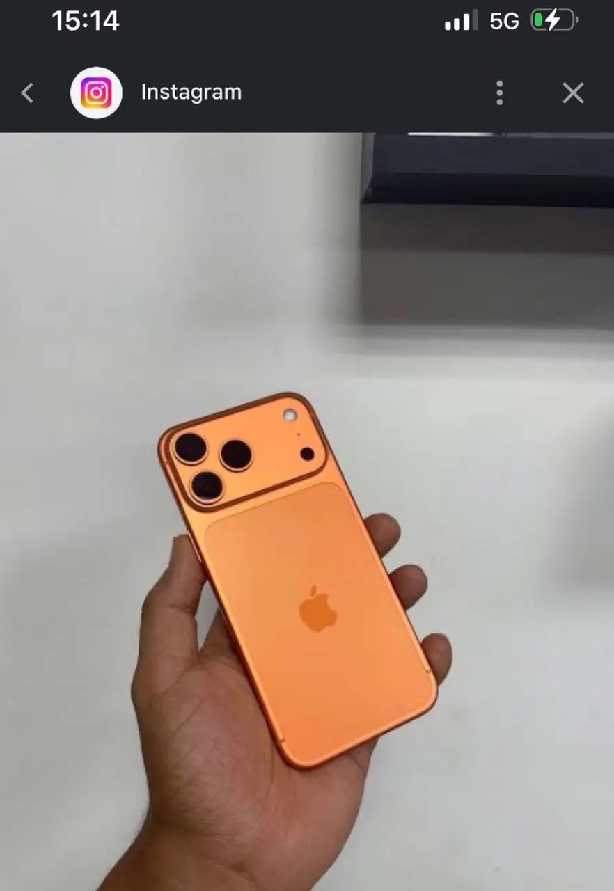 Iphone 17 Pro Max 256 Novo sem uso - Foto 5