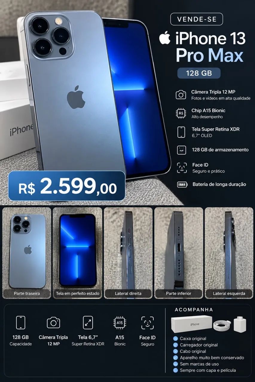 iPhone 13 Pro Max 128 gb