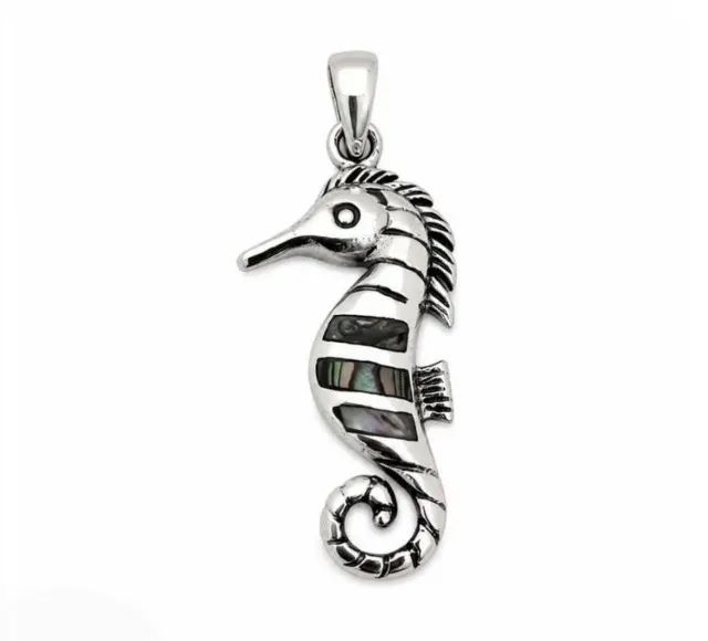 Pingente Cavalo Marinho Prata 925