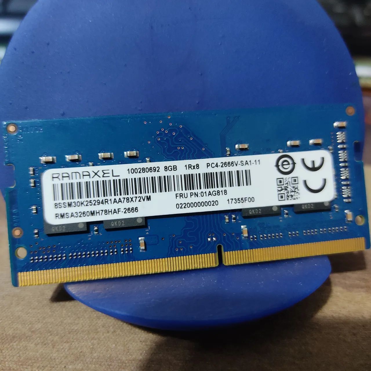 Memória DDR4 8Gb 2666hmz notebook Ramaxel