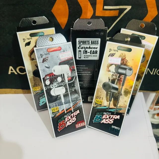 Fones de ouvido - Entrada p2