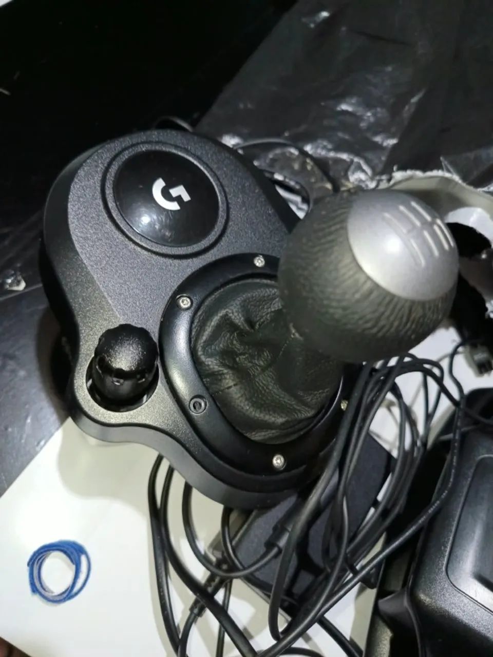 volante com câmbio logitech G920   - Foto 3