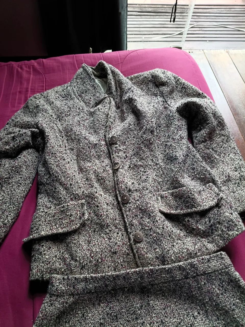 Conjunto de lã feminino  - Foto 3