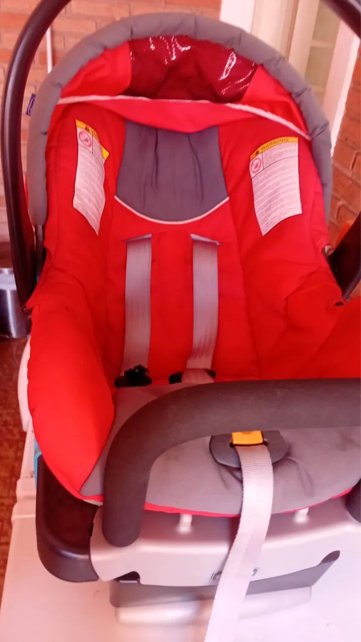 Bebê conforto com base e carrinho - Foto 3