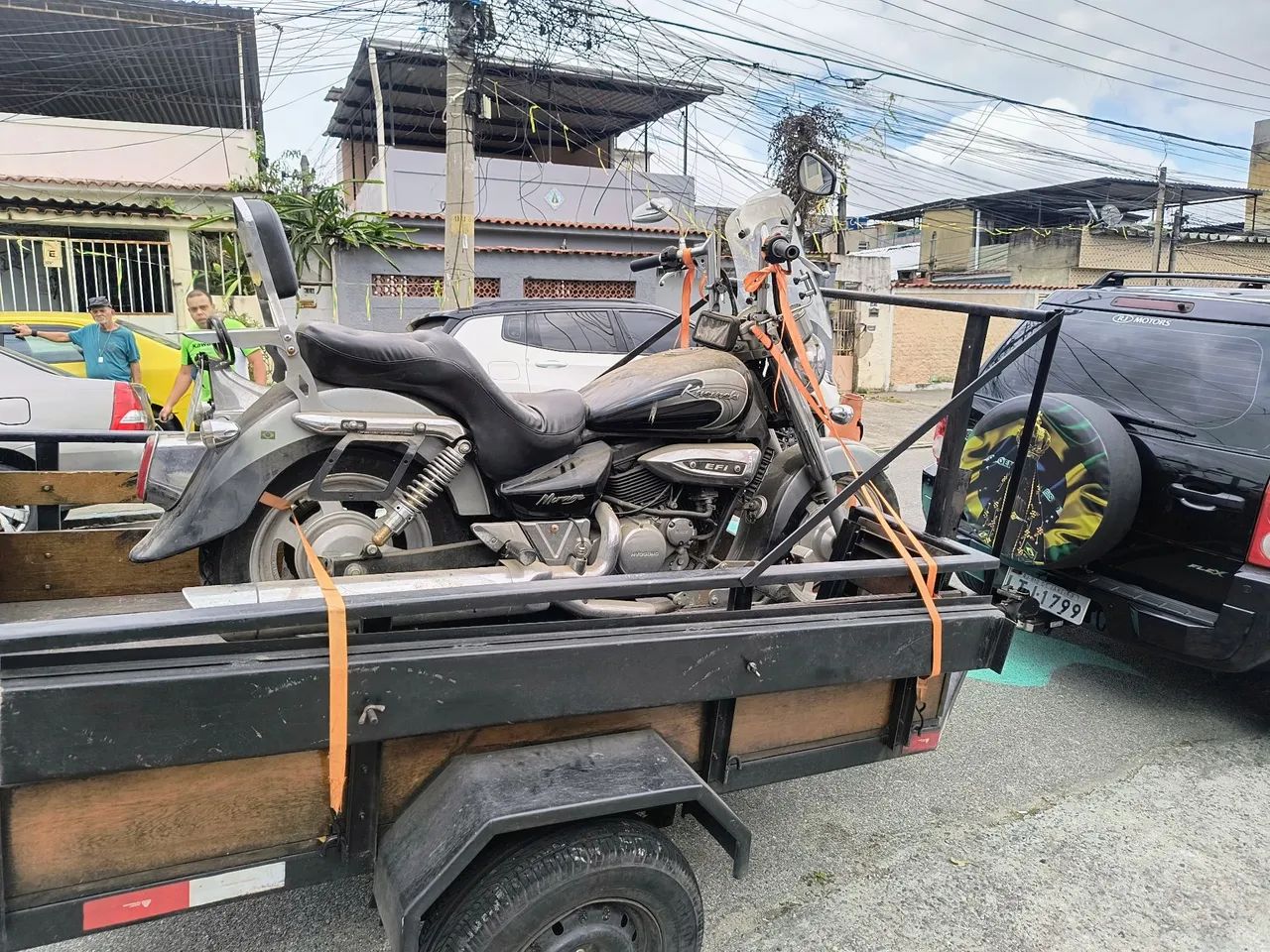 Reboque de motos e quadriciclos