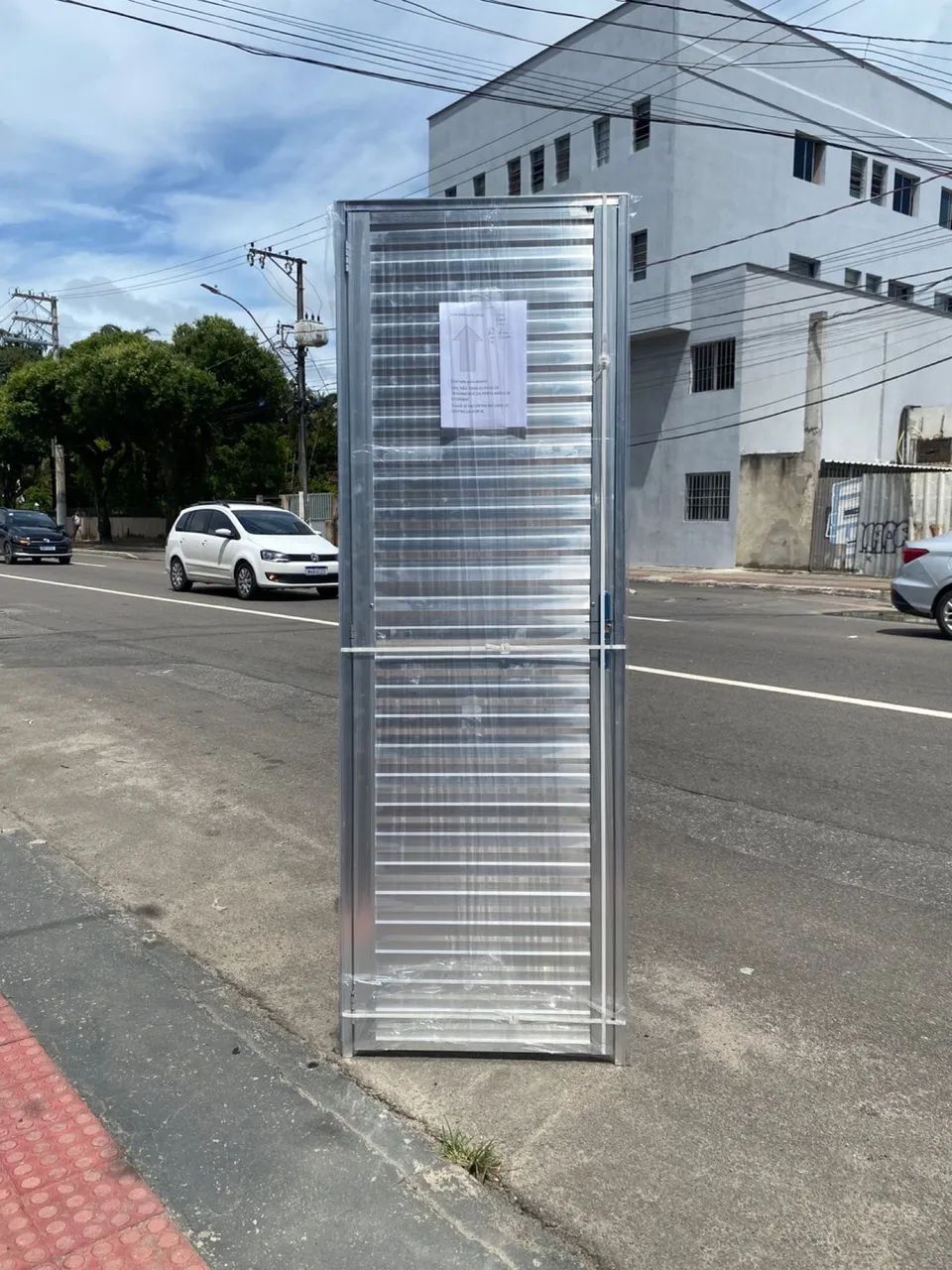 PORTA DE ALUMÍNIO 60CM 70CM 80CM - OFERTA LIMITADA 