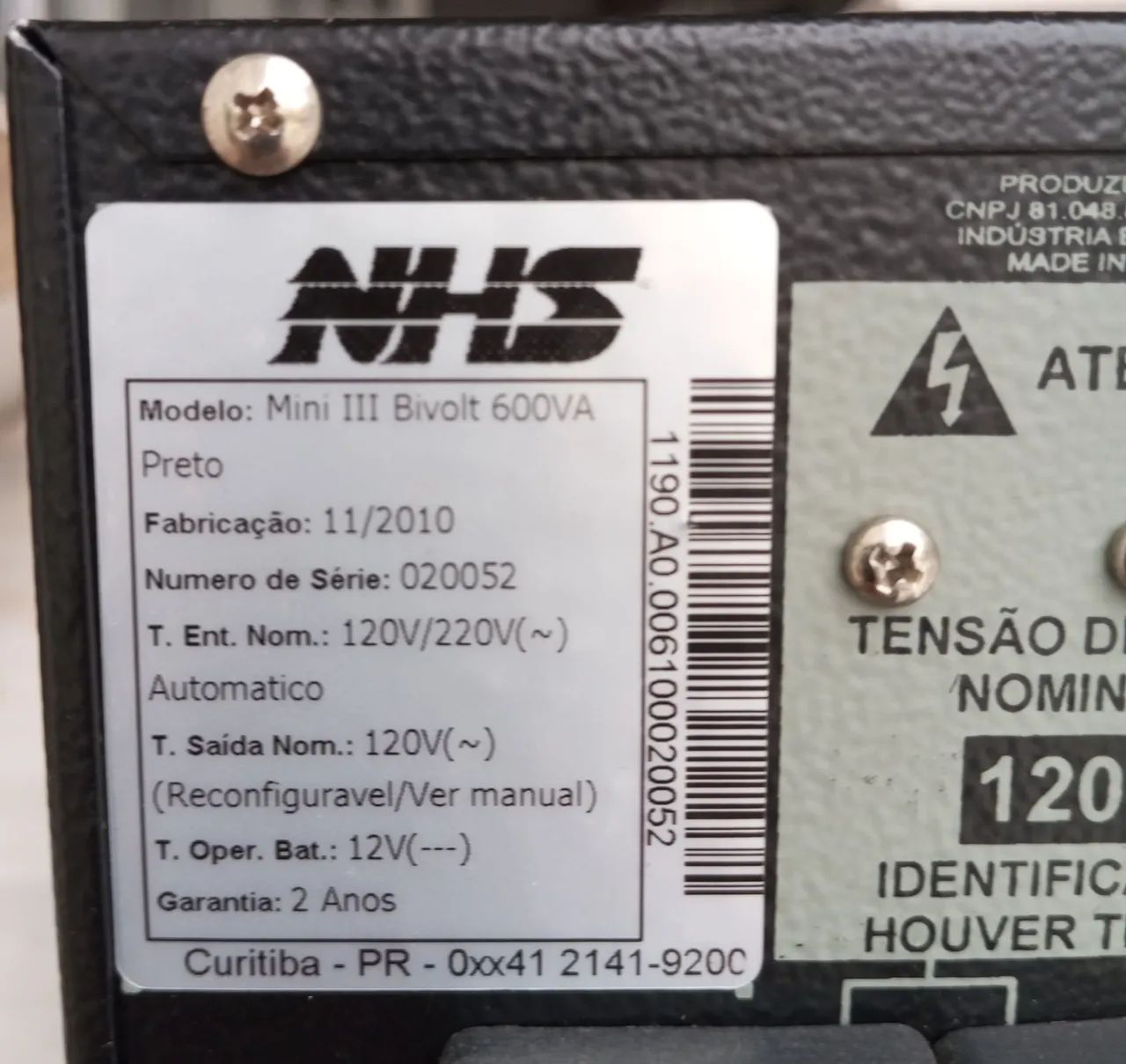Nobreak NHS 600VA - Foto 3