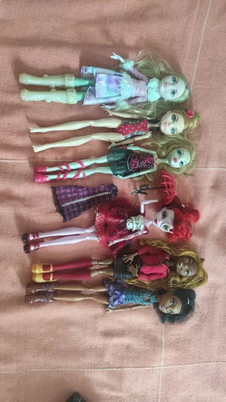 lote monsster high e ever after high