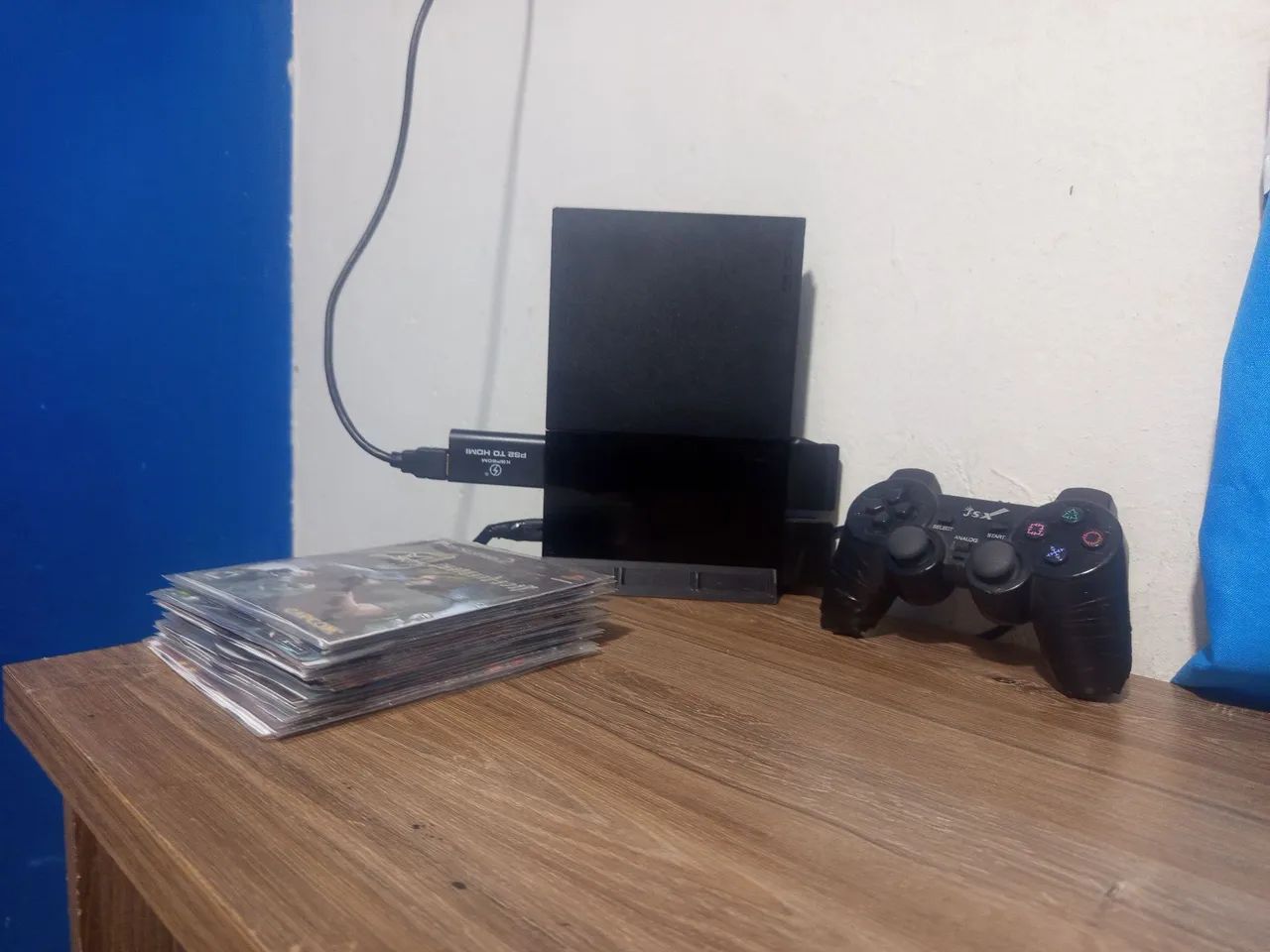 Vendo PS2 seminovo