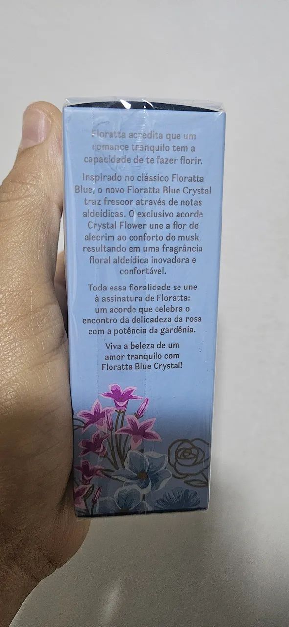 Perfume floratta lançamento blue crystal oboticario - Foto 2
