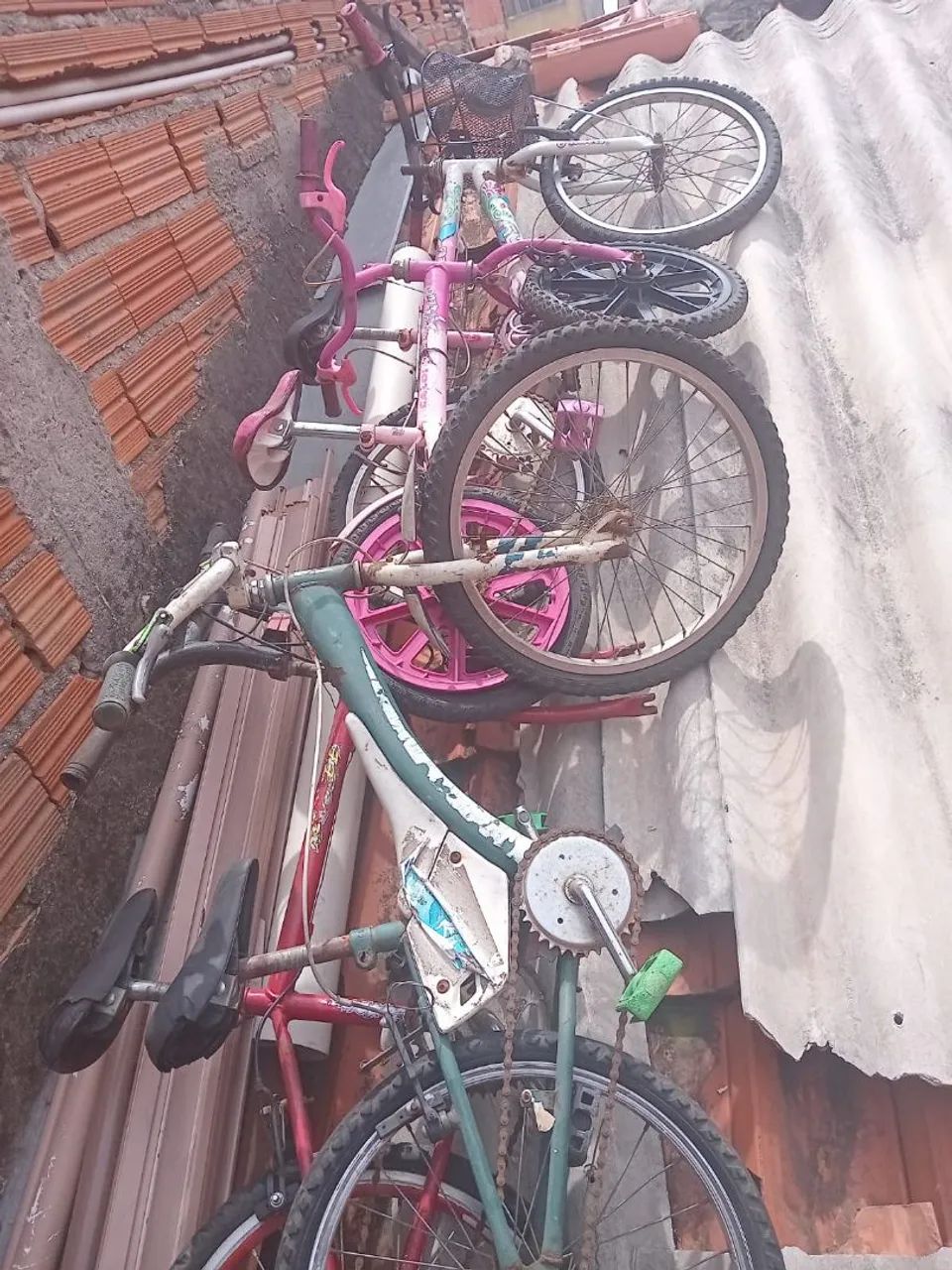 Lote com 4 bicicleta 