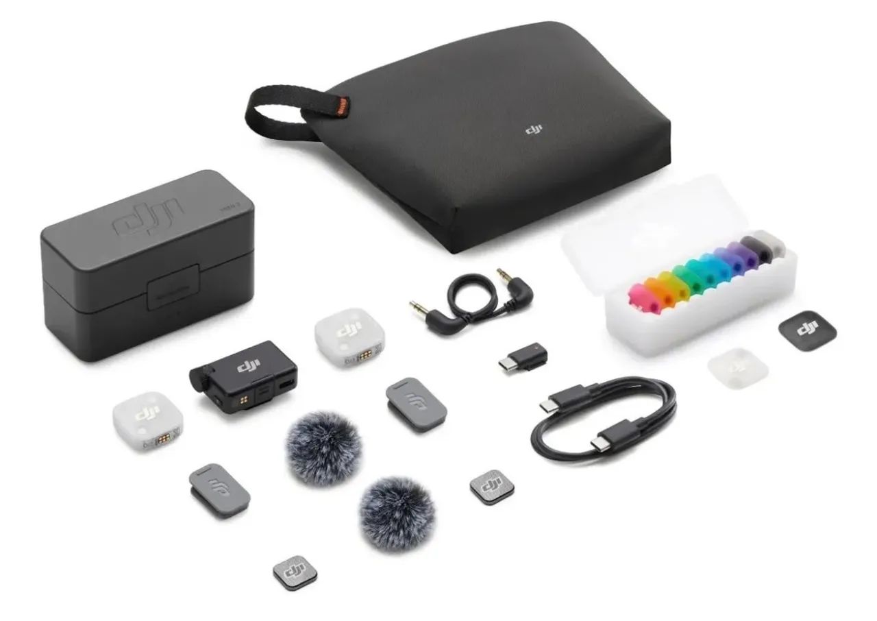 【新古品】DJI MIC MINI DJI Mic Mini 2 - Microfone Sem Fio Original | Novo e Lacrado