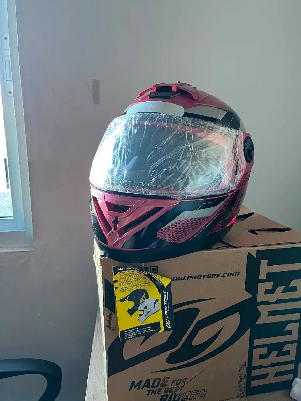 Capacete da Protork  - Foto 2