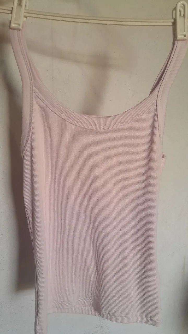 Blusa basics M rosa pastel  - Foto 3