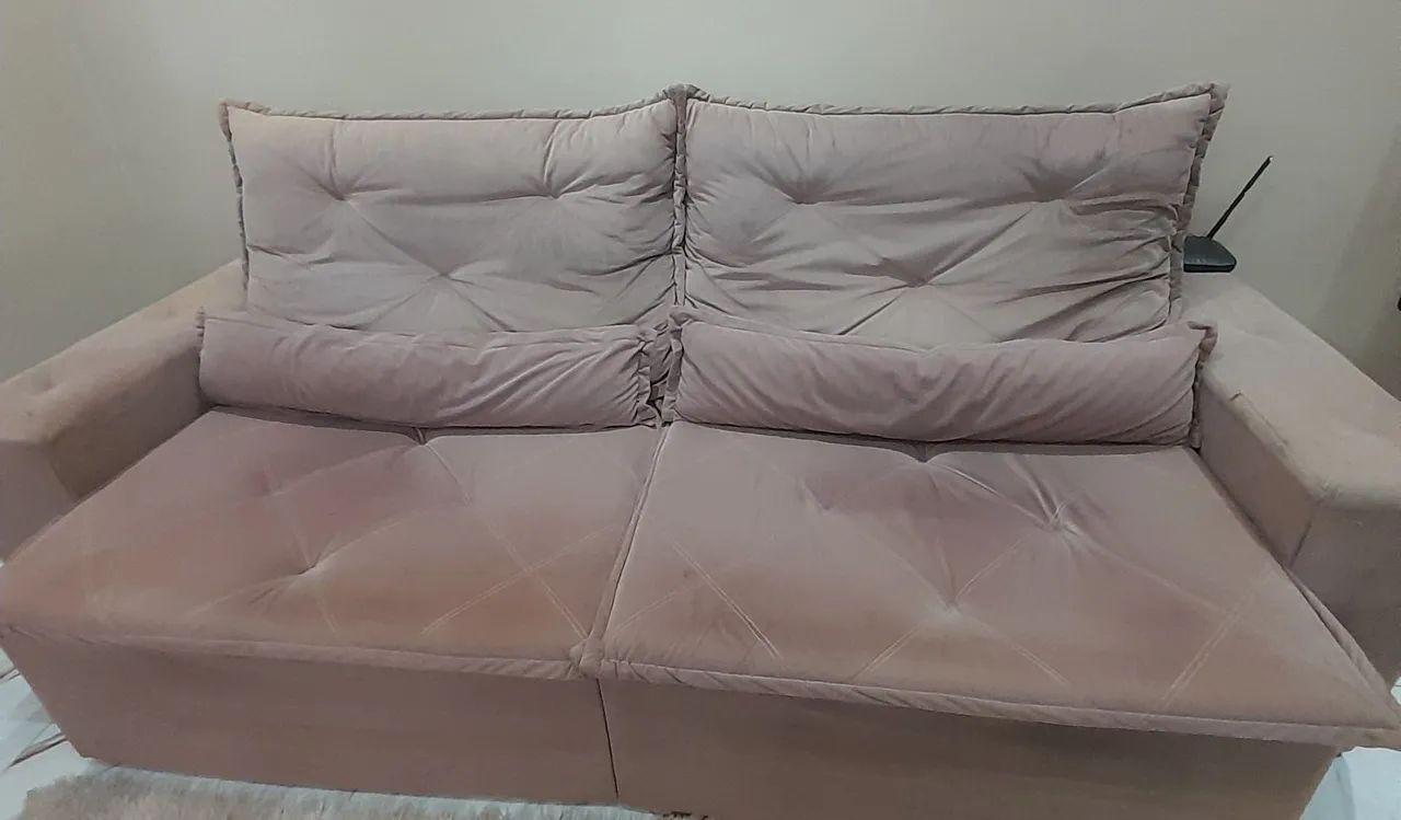 Sofa rose 2.50 retrátil 