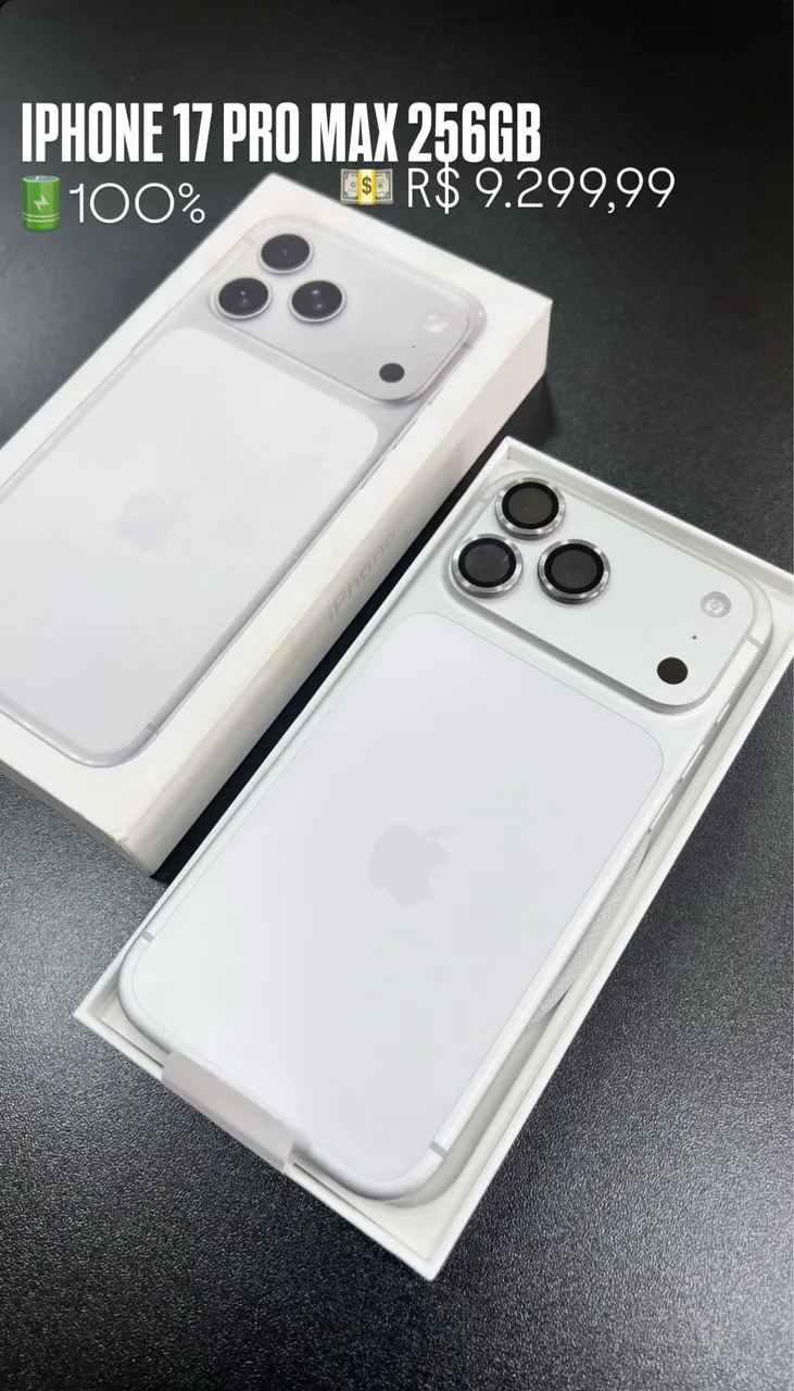 iPhone 17 Pro Max 256Gb - (Cosmico) - Celulares e Smartphones