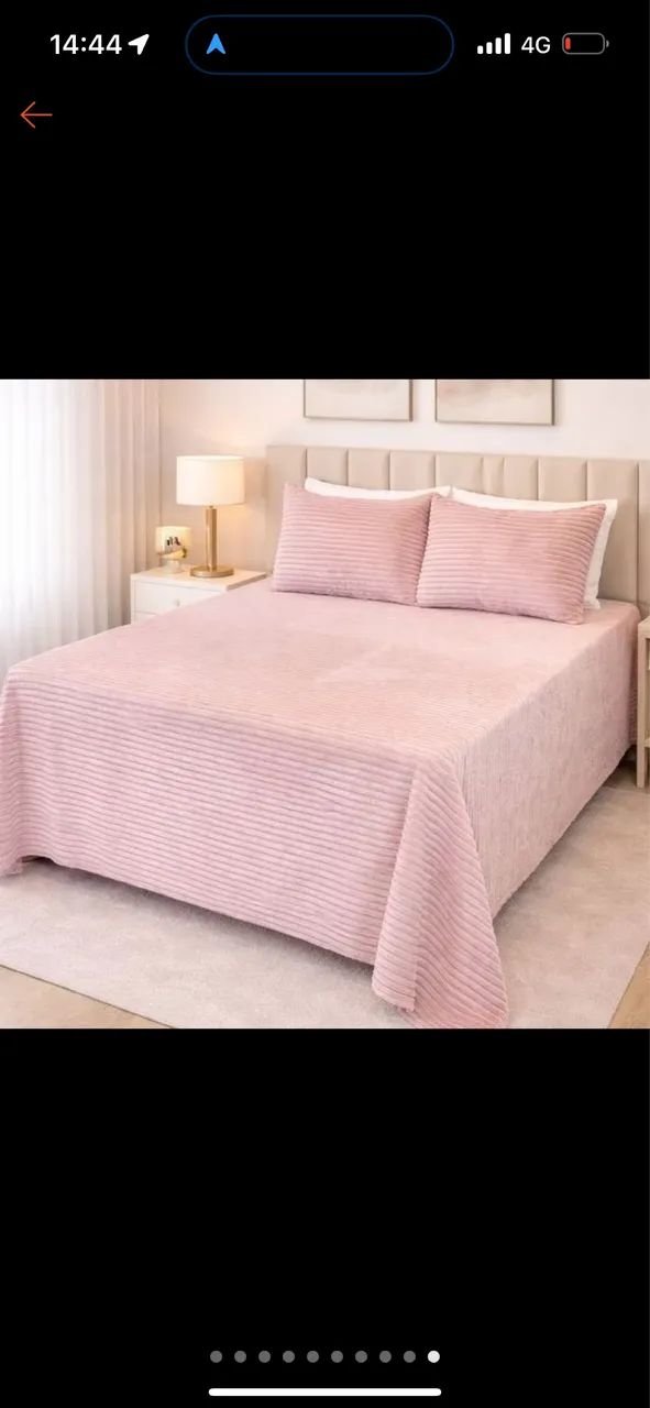 Lençol / colcha / Kit Manta Cobertor Cobre Leito - Foto 3