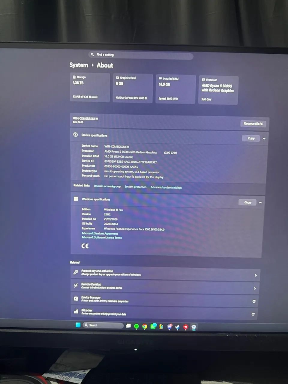 Pc gamer rtx 4060ti - Foto 2