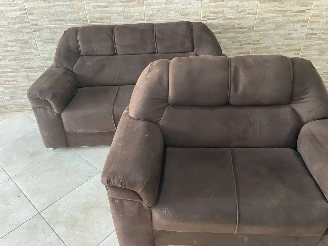 Sofá par 3 e 2 lugares 