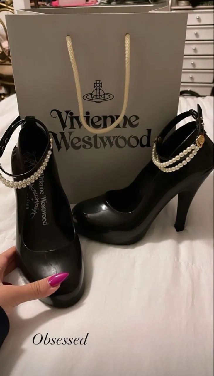 Salto Vivienne Westwood x Melissa Skyscrapers importado - Calçados