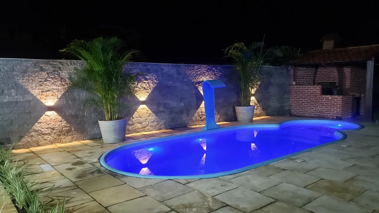 Casa de Praia beira-mar com churrasqueira, piscina, lazer e 8 quartos - Foto 3