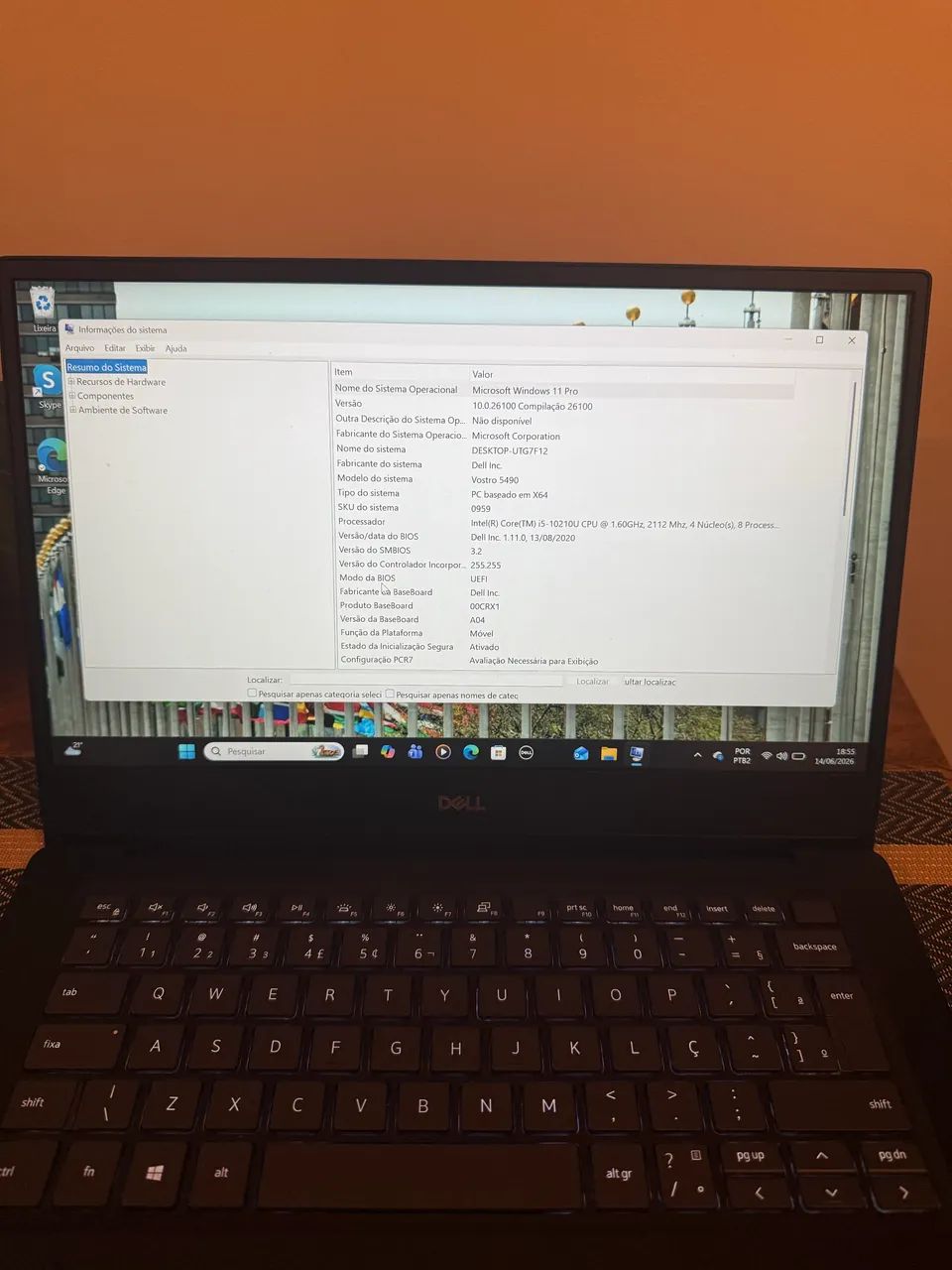 Notebook Dell Vostro 5490 Usado  - Foto 5