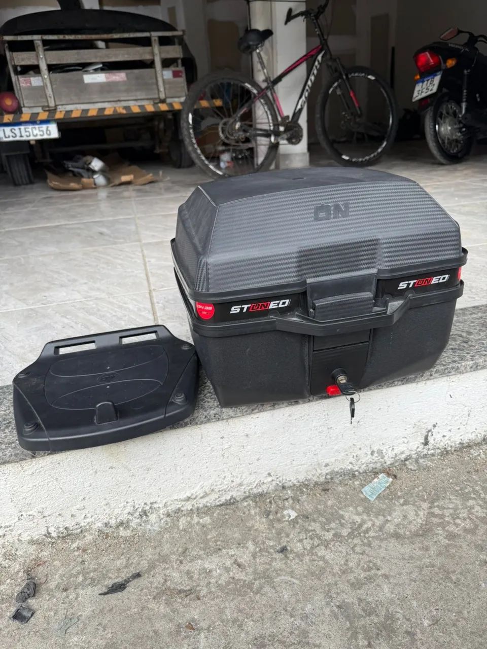 Suporte de baú 35 litros 