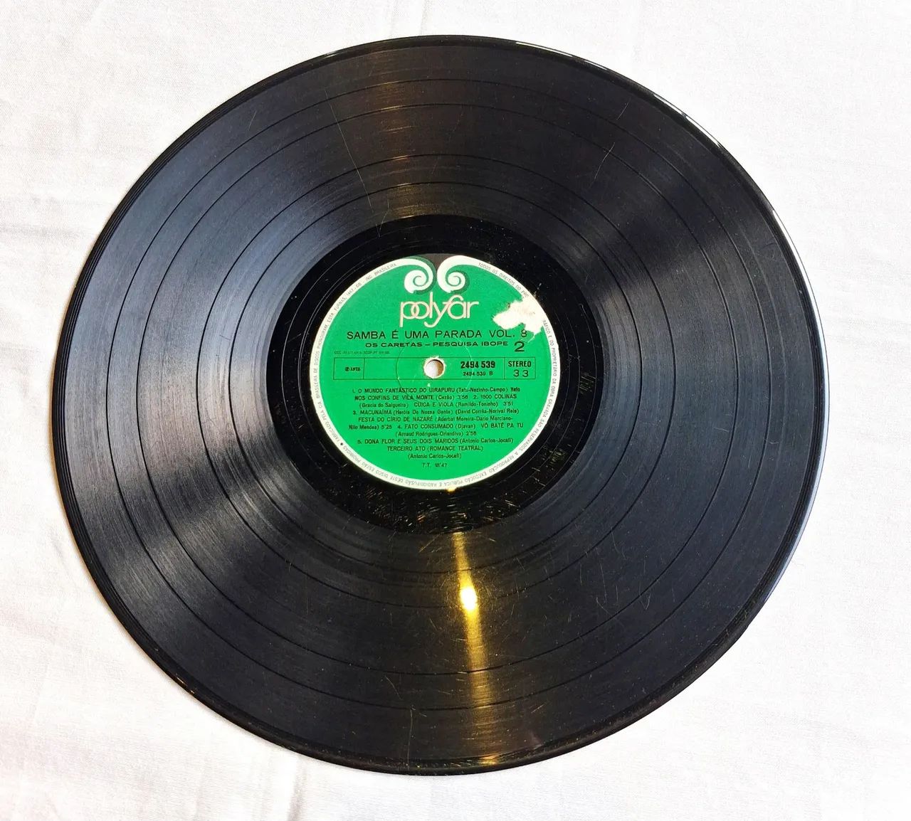 Disco de Vinil LP SAMBA É UMA PARADA! - VOLUME 8 - 1975 - Foto 4