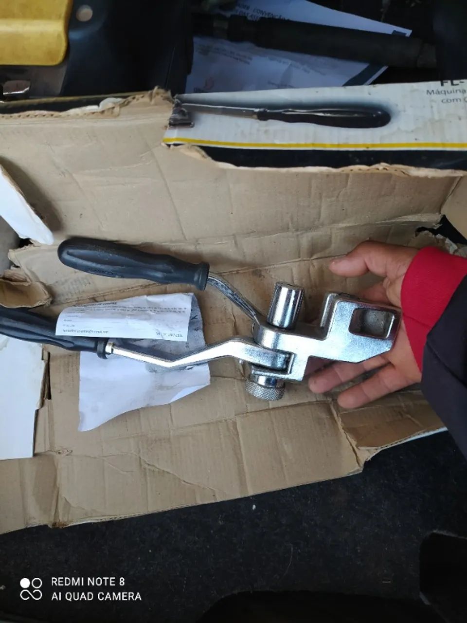 Máquina de cintar poste Fusimec 