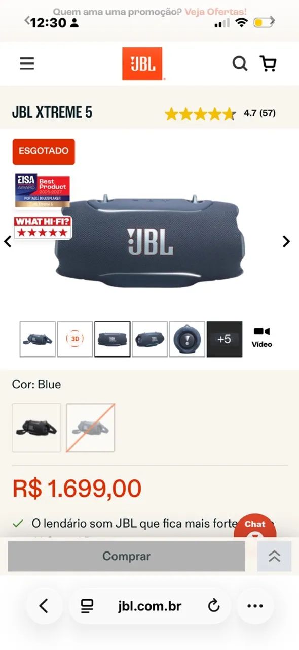 Caixa xtreme 5 JBL - Foto 4