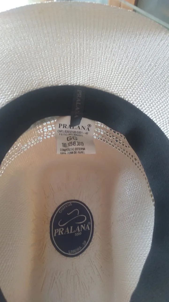 Chapéu Pralana GG Pouco usado - Foto 2
