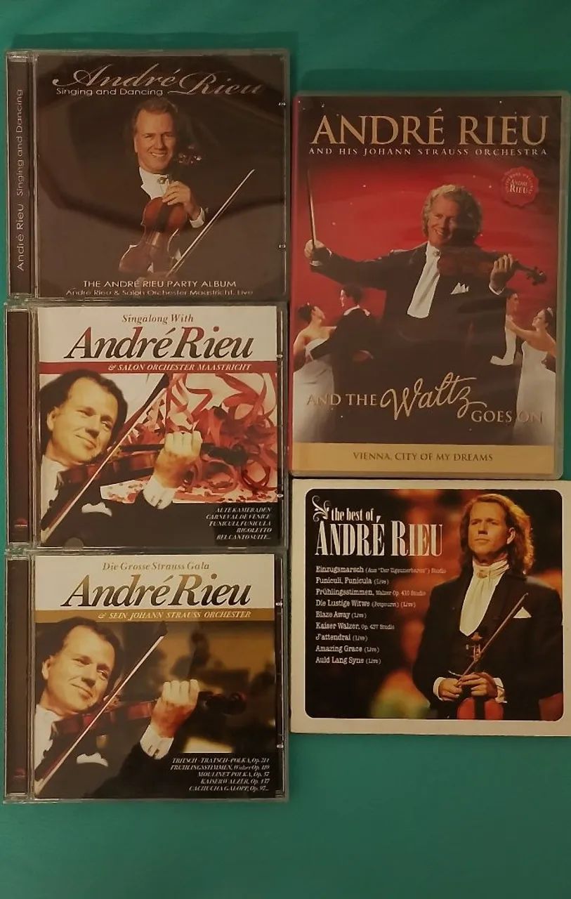 André Rieu,cds , dvd