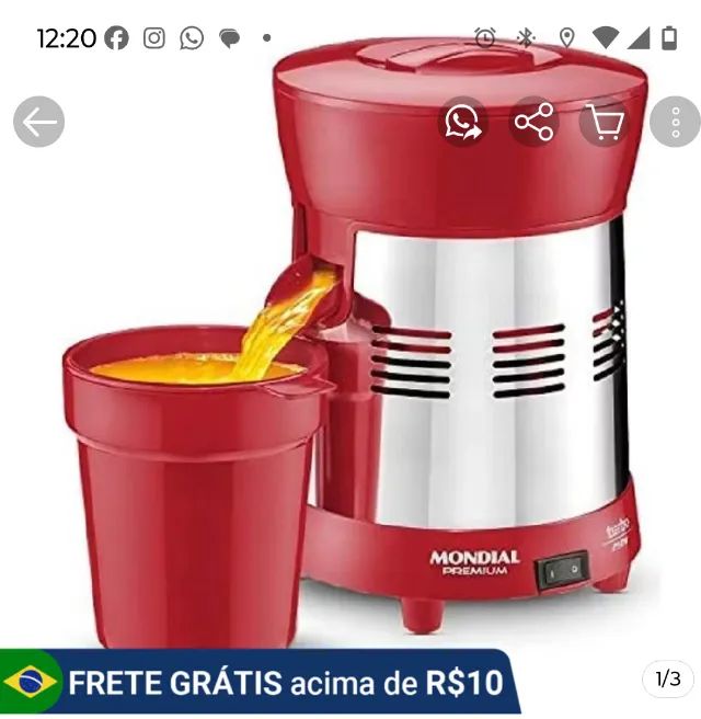 Peças espremedor 