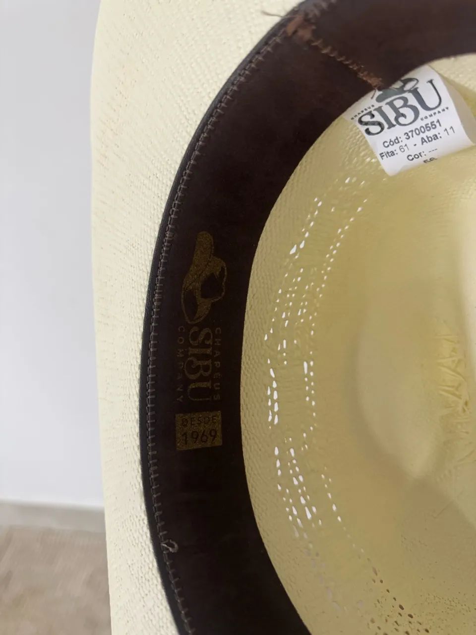 Chapeu de Palha Sibu Company 56 - Foto 4