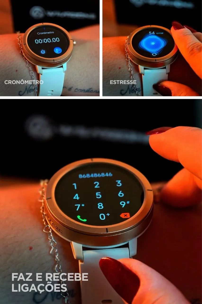 ? SMARTWATCH FLARE - TECNOLOGIA E ESTILO NO SEU PULSO  - Foto 4