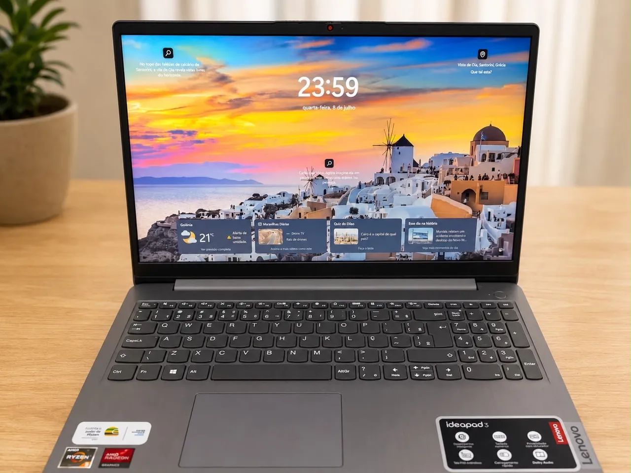 VENDO NOTEBOOK LENOVO RYZEN 5 