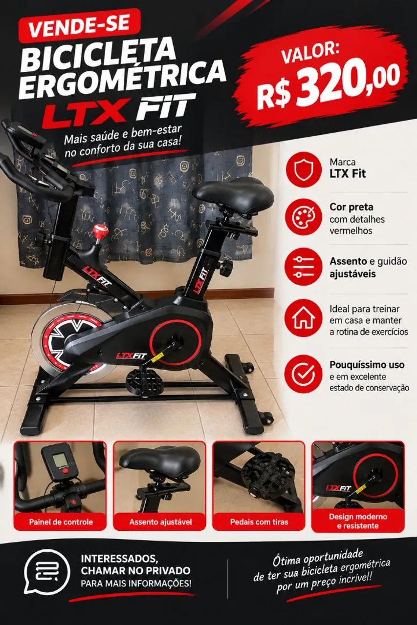 Bicicleta ergométrica 