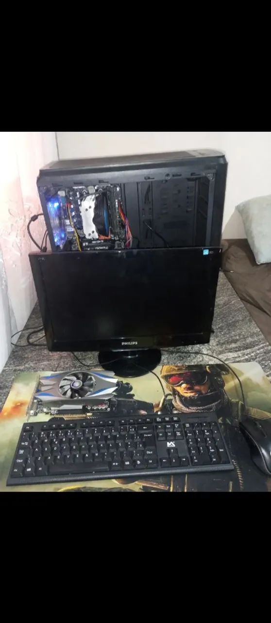 KIT PC GAMER (NAO ESTÁ DANDO VÍDEO)